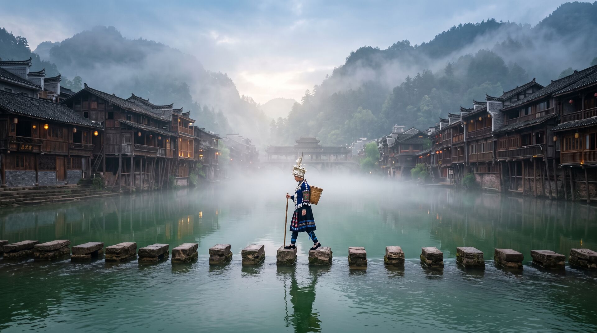 Fenghuang: La Città della Fenice tra Palafitte Miao e il Fiume Tuojiang