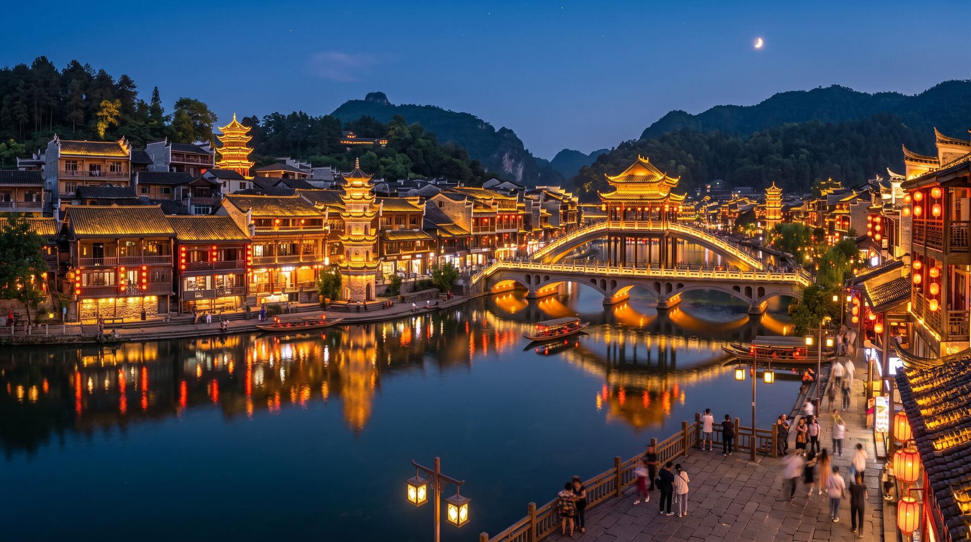 Fenghuang: La Città della Fenice tra Palafitte Miao e il Fiume Tuojiang