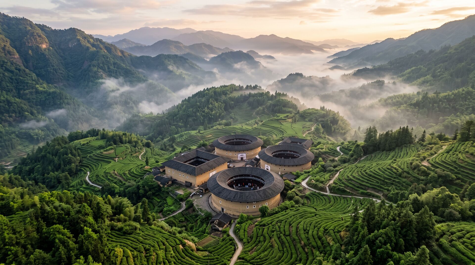 I Tulou del Fujian: Le Imponenti Fortezze Circolari in Terra Battuta dell'Etnia Hakka