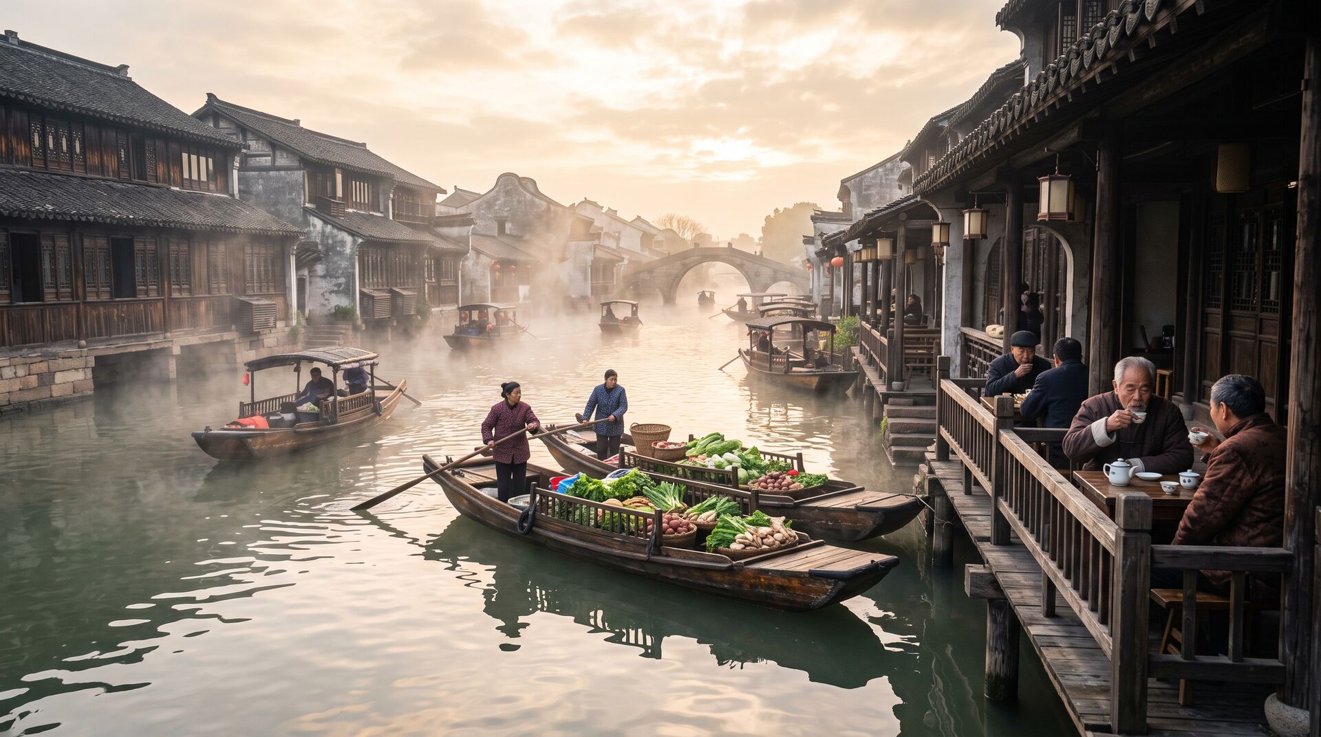 Wuzhen: Esperienza nel Borgo sull'Acqua più Famoso del Jiangnan