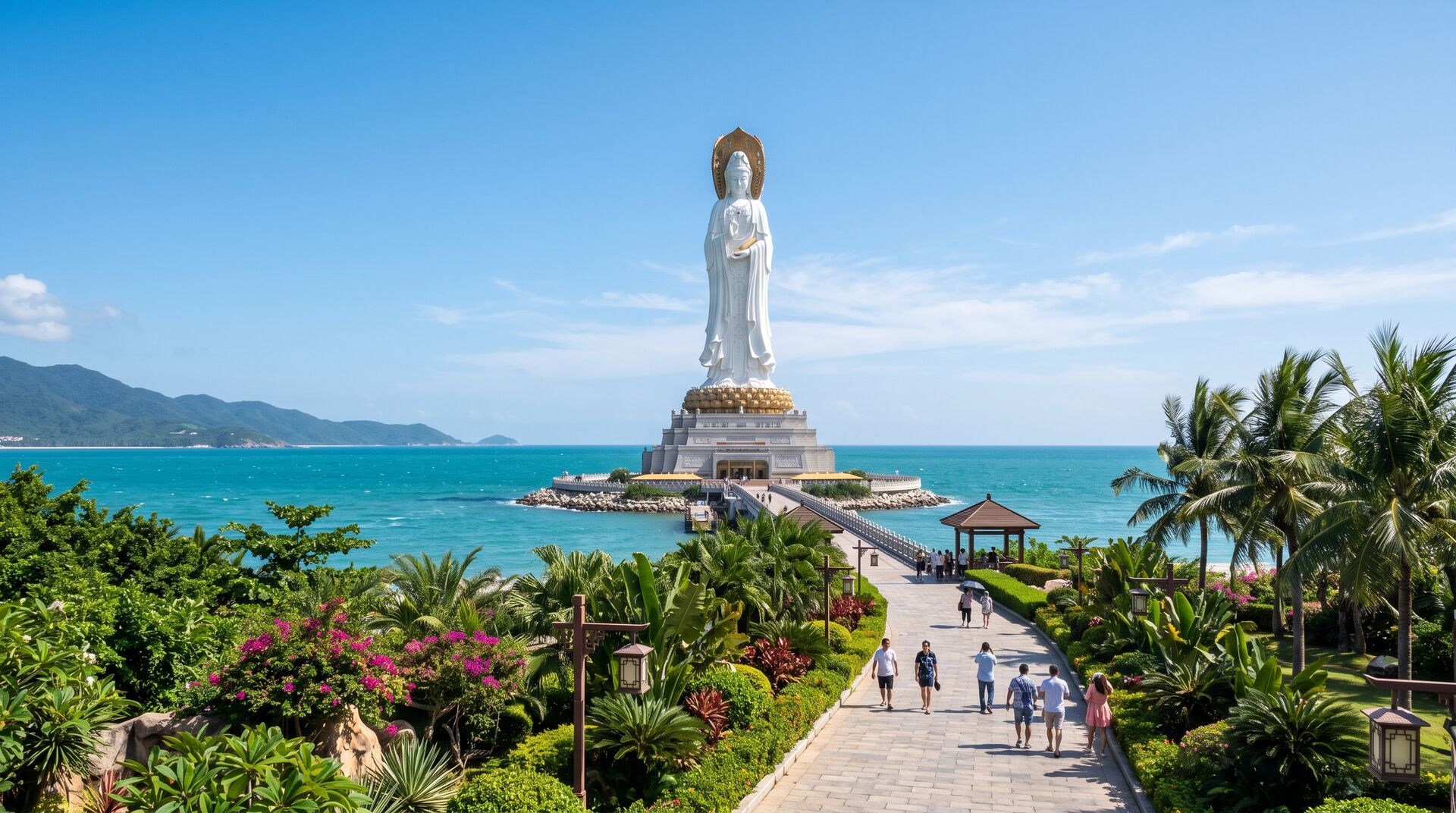 Nanshan Cultural Tourism Zone e l'Isola di Wuzhizhou