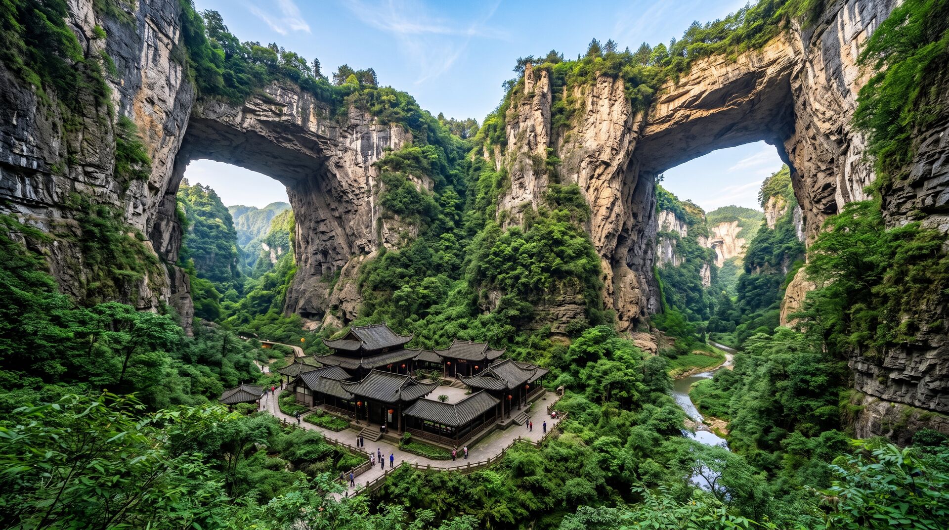 Escursioni da Chongqing: I Tre Ponti Naturali di Wulong e le Sculture Rupestri di Dazu