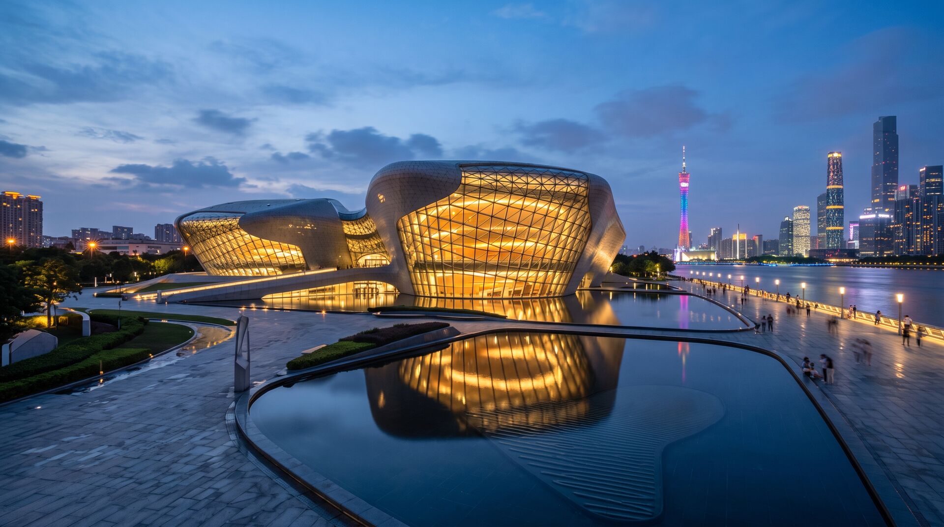 Guangzhou Contemporanea: L'Opera House di Zaha Hadid e il Distretto Zhujiang