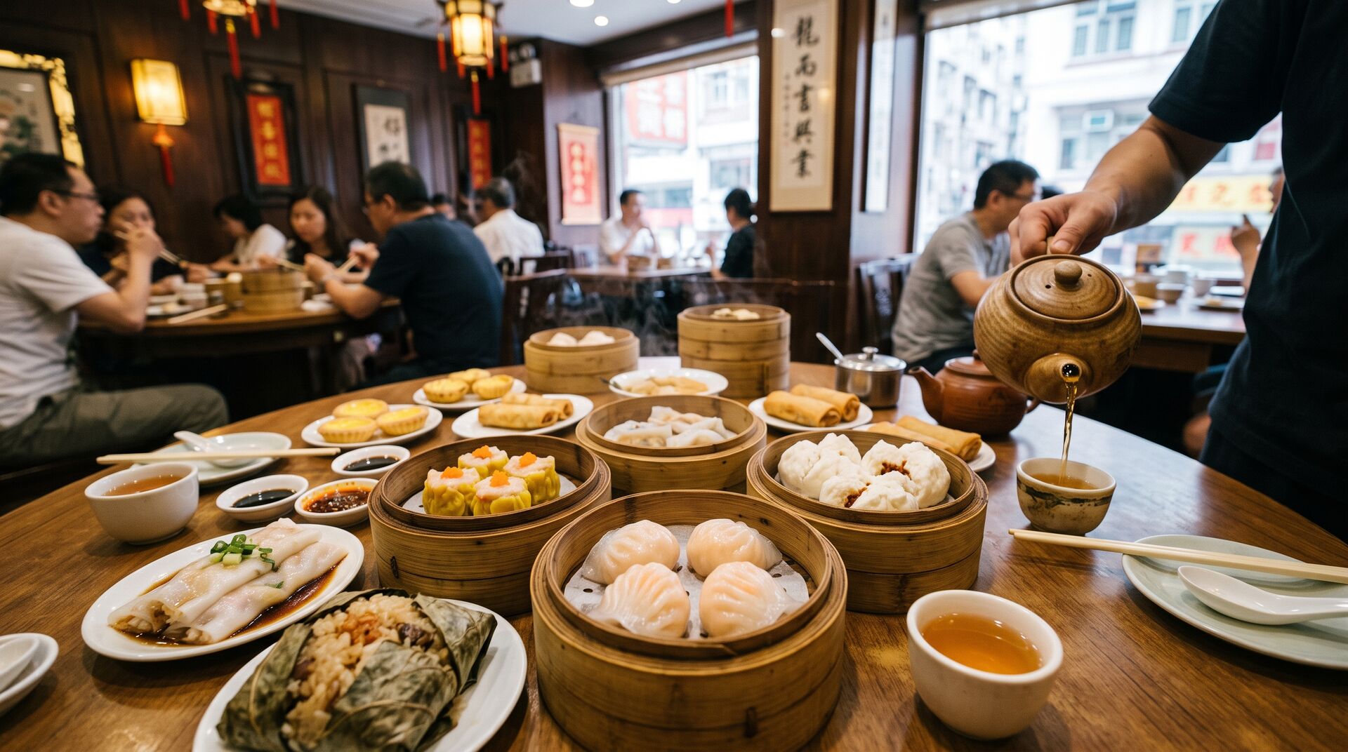 Gastronomia Cantonese e il Rito dello Yum Cha a Guangzhou
