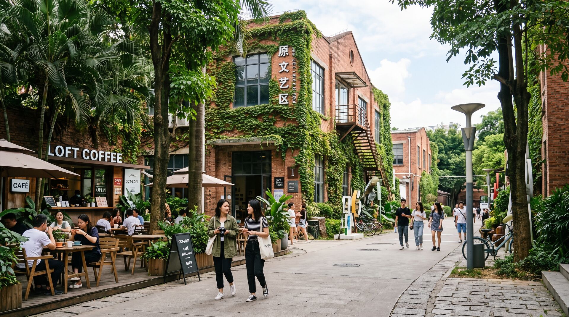Arte, Design e Parchi Creativi a Shenzhen: OCT-LOFT e MOCAPE