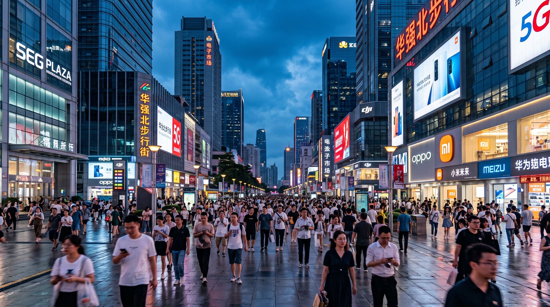 Huaqiangbei a Shenzhen: Il Mercato dell'Elettronica Più Grande al Mondo