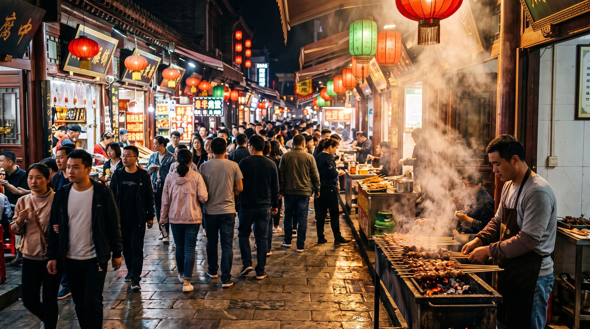 Il Quartiere Musulmano, la Grande Moschea e il Giro sulle Mura di Xi'an