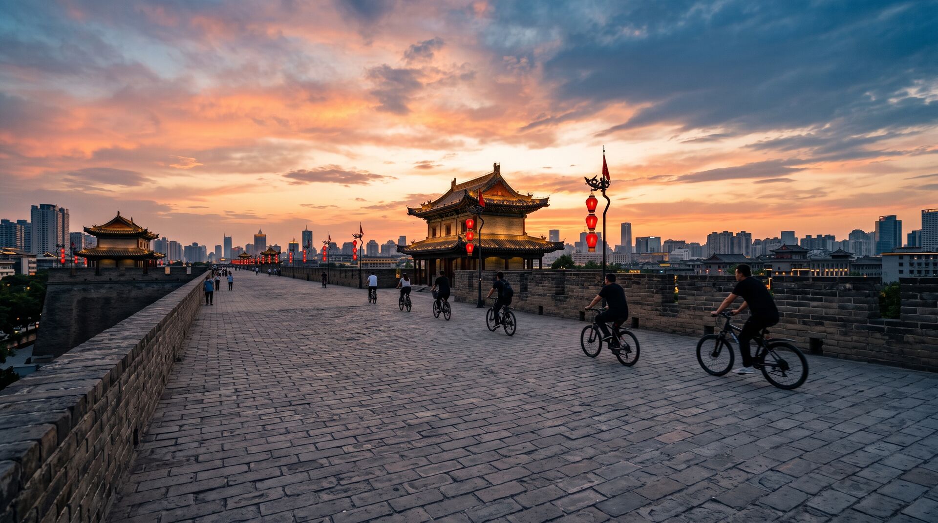 Il Quartiere Musulmano, la Grande Moschea e il Giro sulle Mura di Xi'an