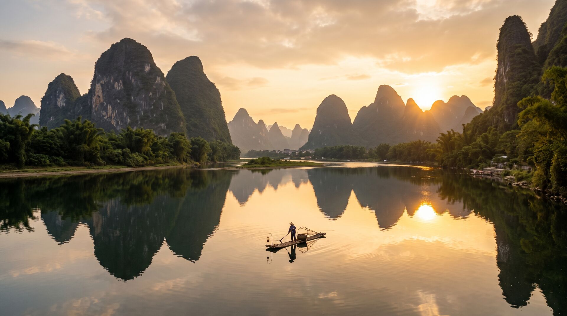 Crociera sul Fiume Li: In Navigazione tra le Colline di Guilin e Yangshuo