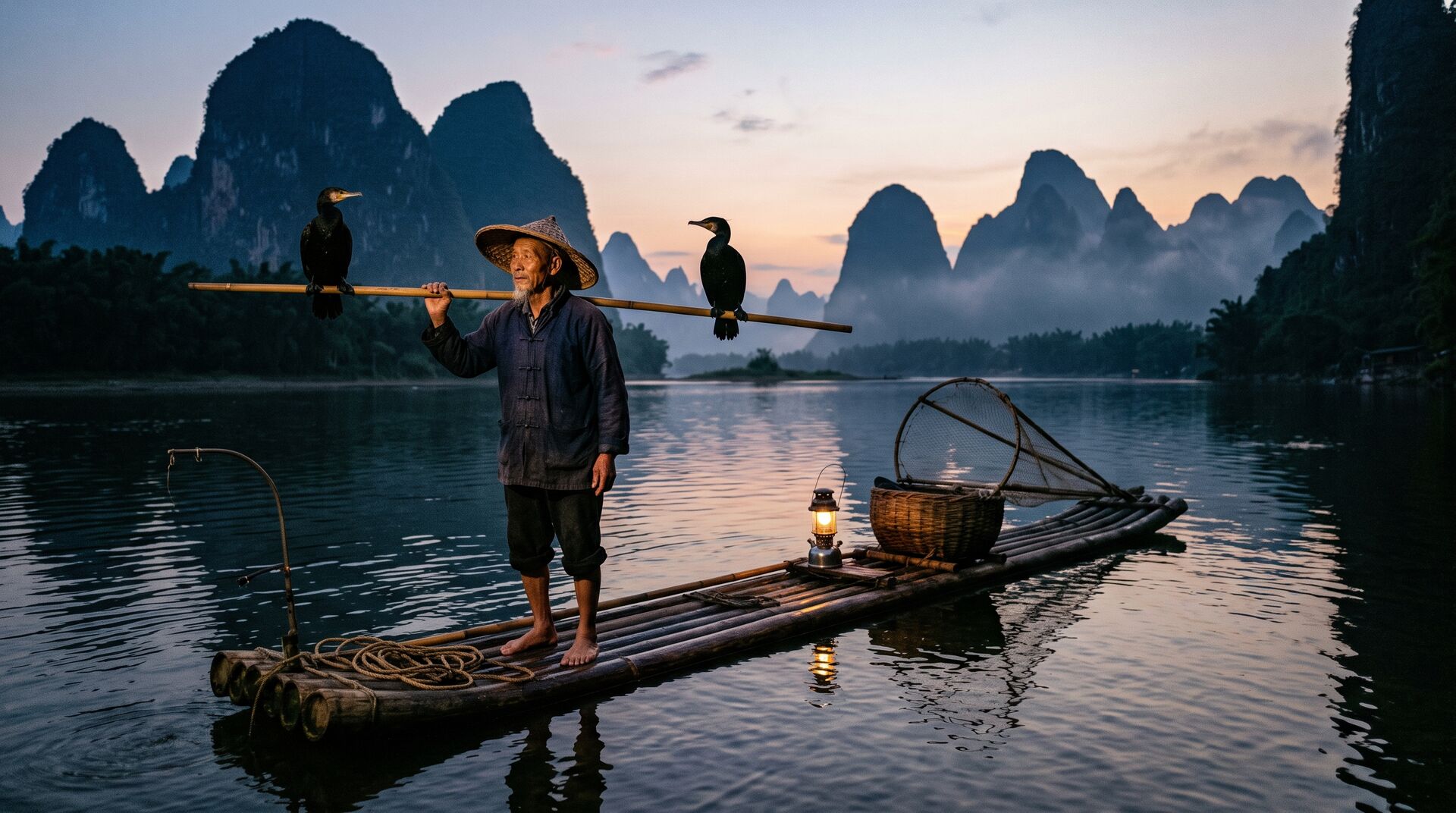 Crociera sul Fiume Li: In Navigazione tra le Colline di Guilin e Yangshuo