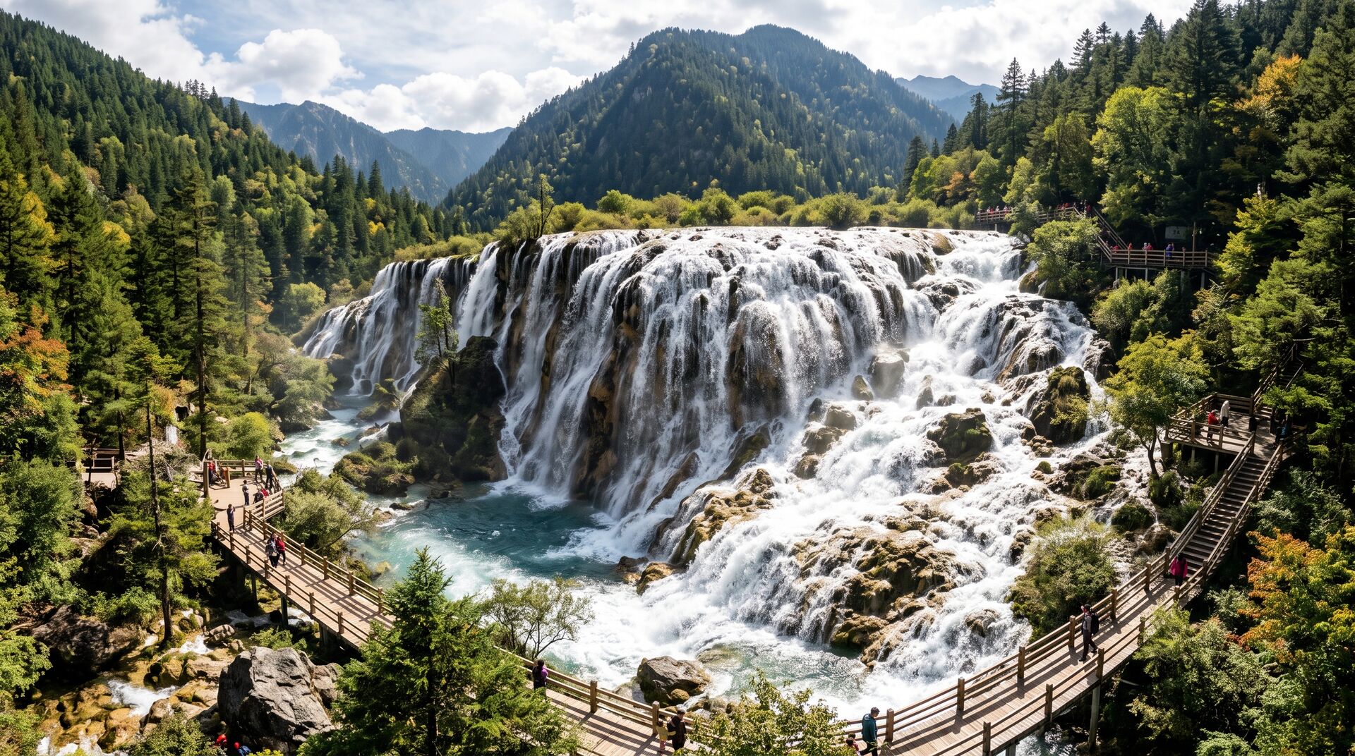 Jiuzhaigou: Il Regno delle Acque Incantate ai Piedi dell'Altopiano Tibetano