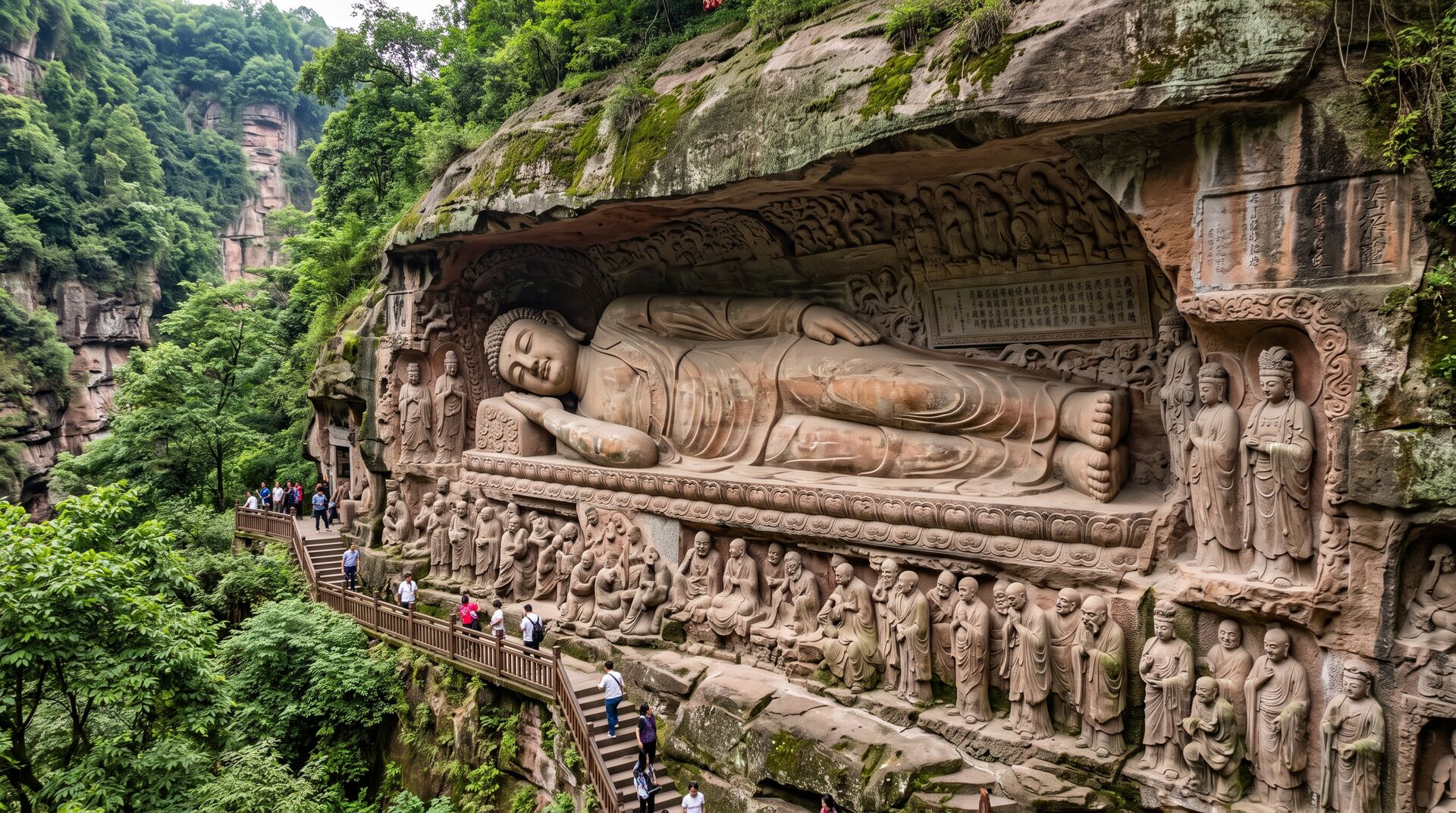 Le Incisioni Rupestri di Dazu: L'Arte Sacra Nascosta tra le Montagne di Chongqing