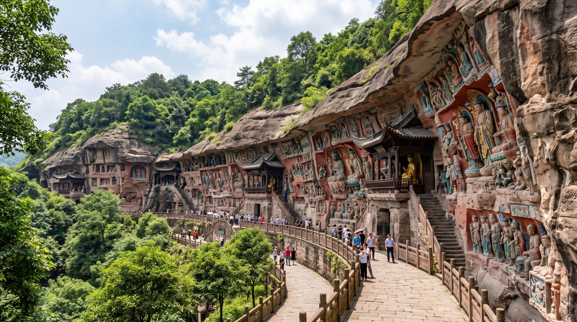 Le Incisioni Rupestri di Dazu: L'Arte Sacra Nascosta tra le Montagne di Chongqing