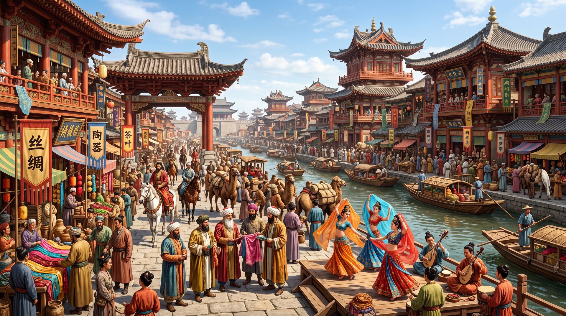 La Dinastia Tang: L'Età d'Oro della Poesia, della Seta e dell'Apertura al Mondo a Chang'an