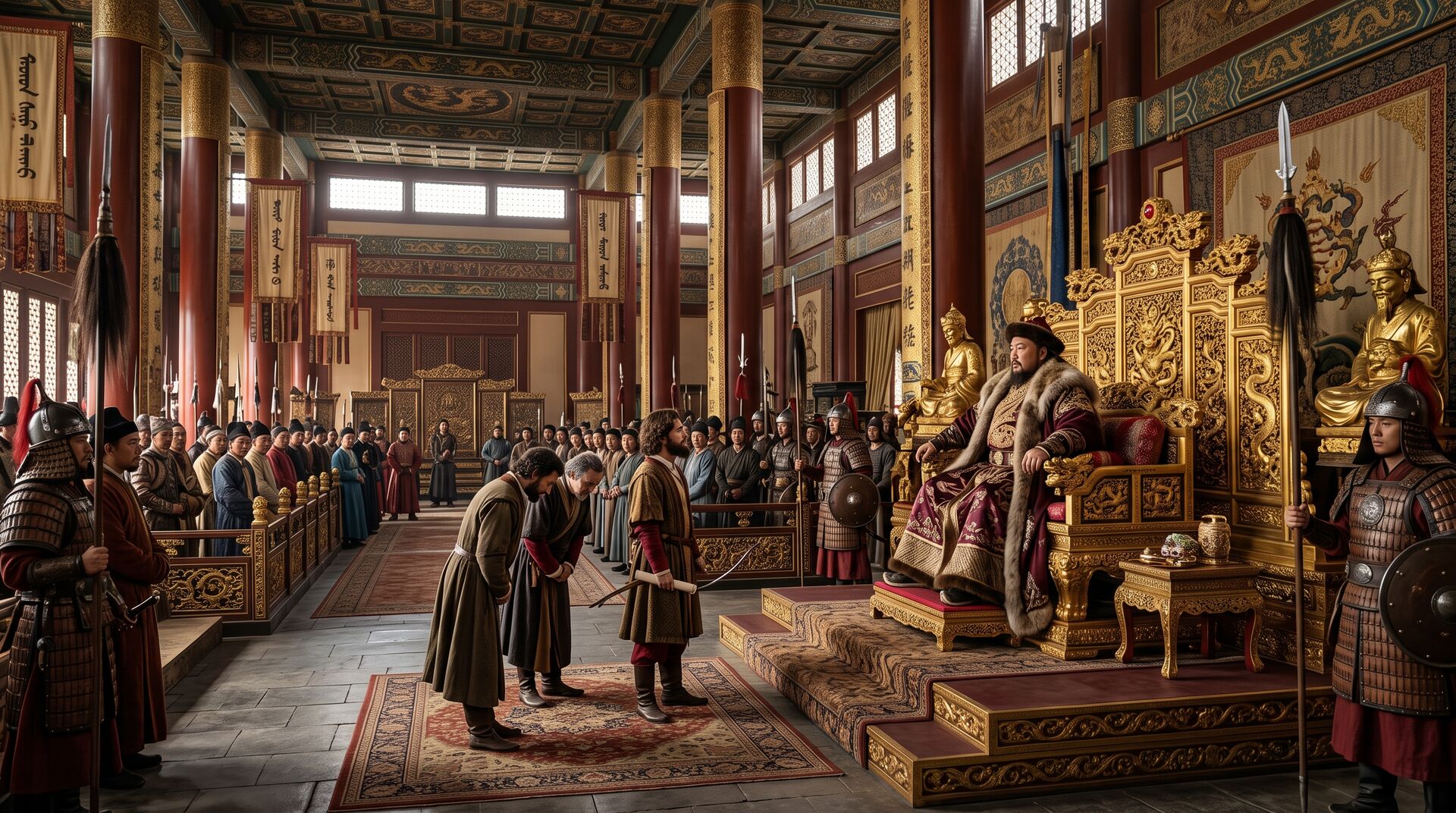 Kublai Khan e la Dinastia Yuan: Il Dominio Mongolo, Khanbaliq (Pechino) e i Viaggi di Marco Polo