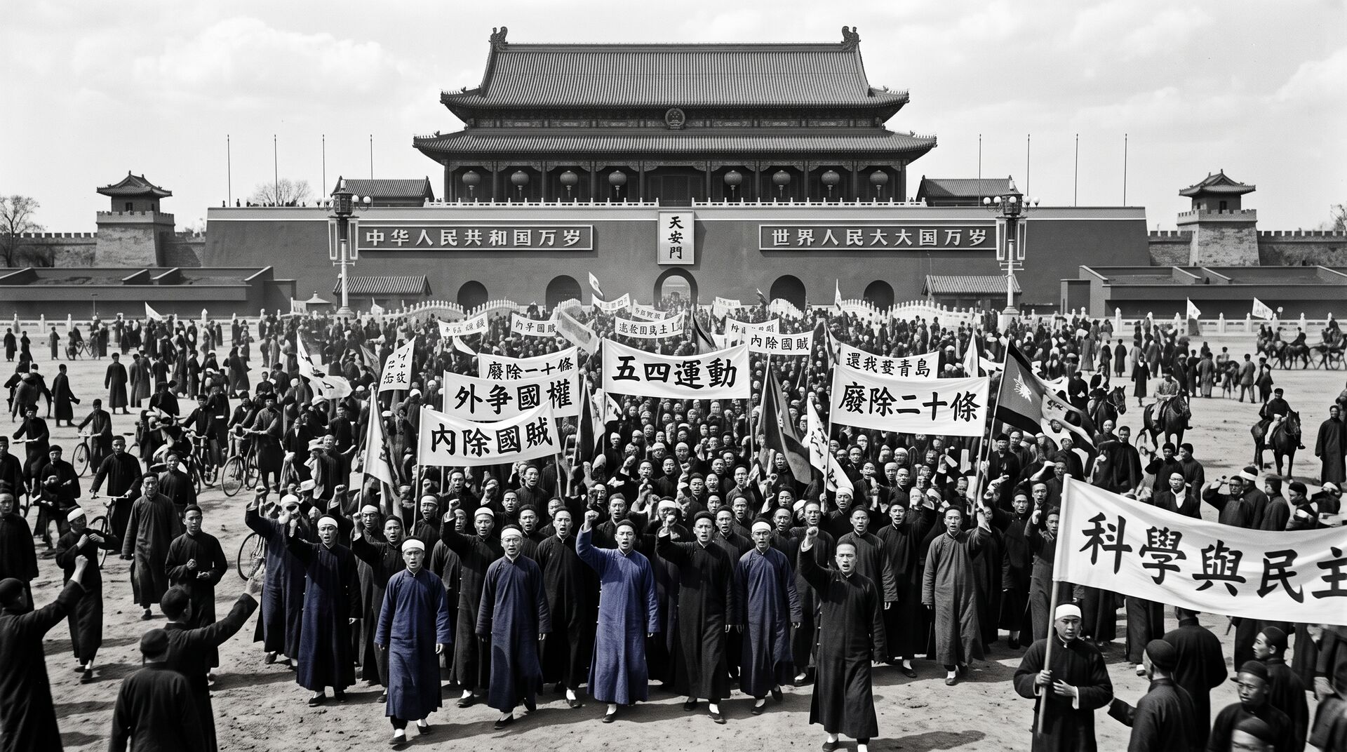Sun Yat-sen, la Rivoluzione Xinhai e la Repubblica di Cina: Signori della Guerra e il 4 Maggio